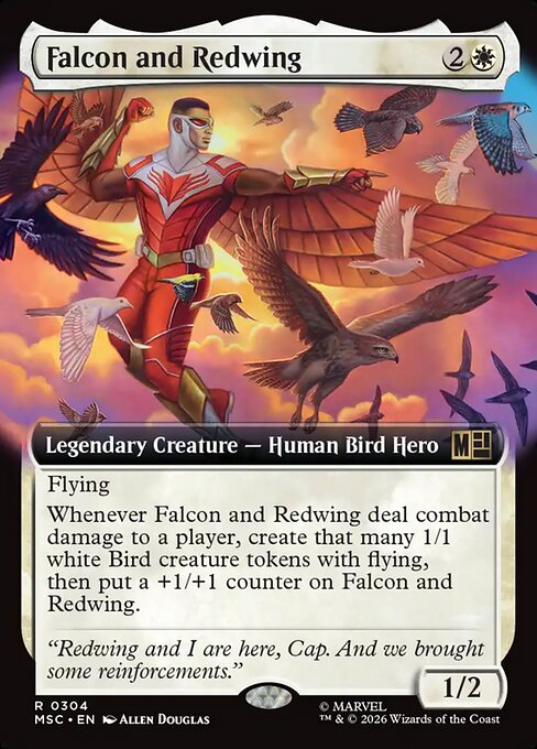 Falcon and Redwing (msc-304)