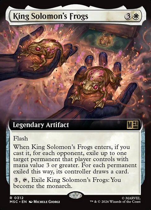 King Solomon's Frogs (msc-312)