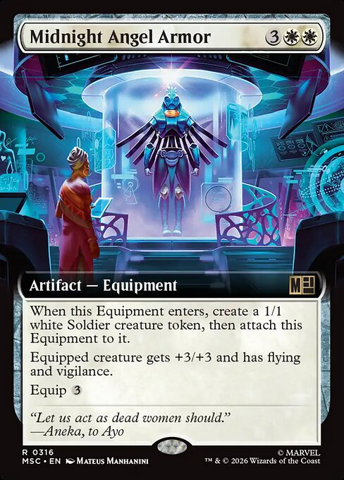 Midnight Angel Armor (msc-316)