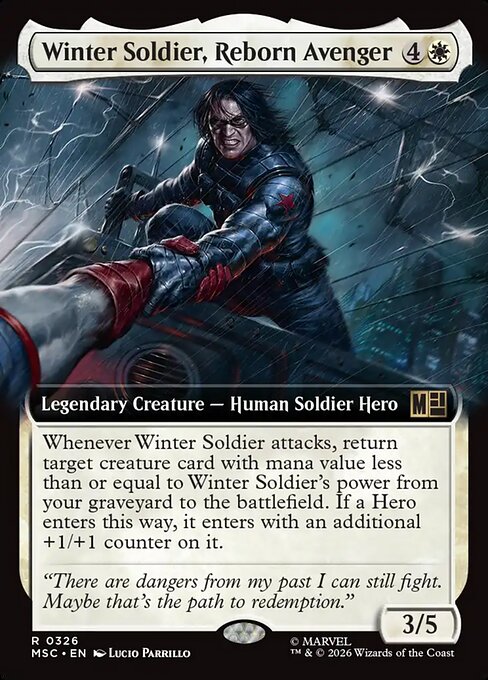 Winter Soldier, Reborn Avenger (msc-326)