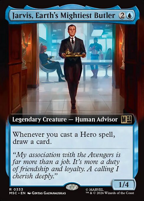 Jarvis, Earth's Mightiest Butler (msc-333)
