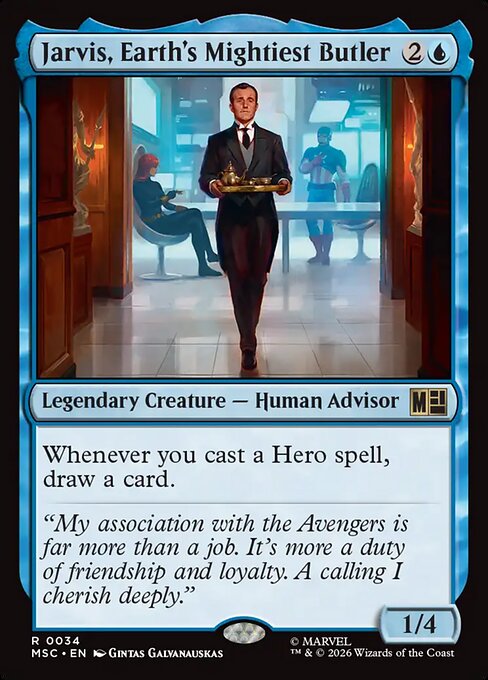 Jarvis, Earth's Mightiest Butler (msc-34)