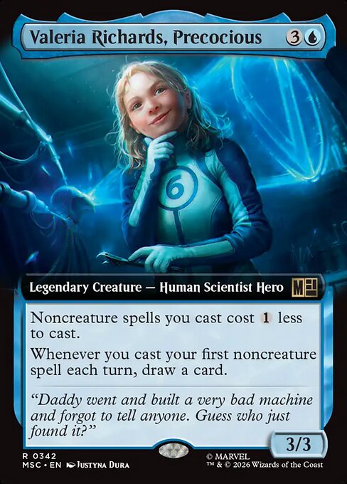 Valeria Richards, Precocious (msc-342)