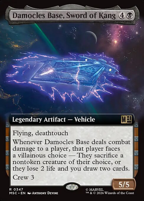 Damocles Base, Sword of Kang (msc-347)