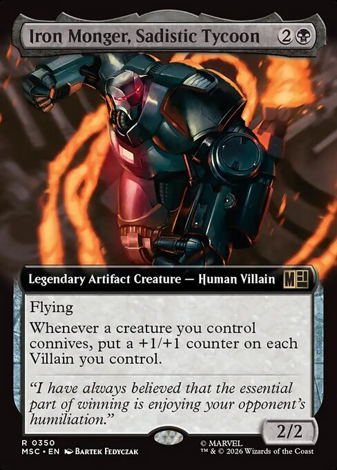 Iron Monger, Sadistic Tycoon (msc-350)