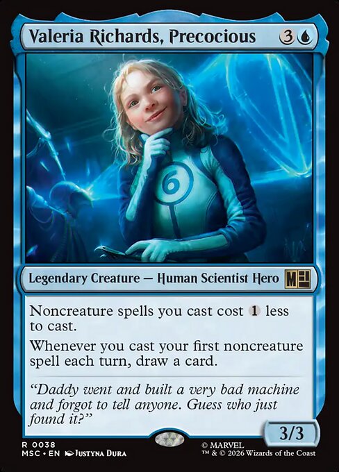 Valeria Richards, Precocious (msc-38)