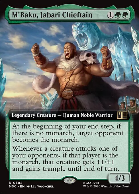 M'Baku, Jabari Chieftain (msc-382)