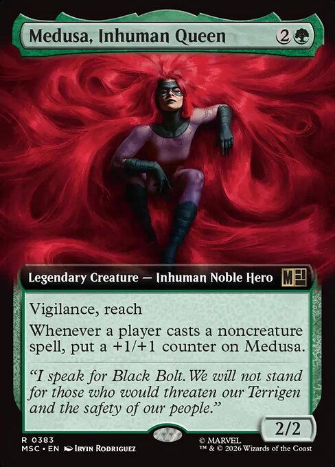 Medusa, Inhuman Queen (msc-383)