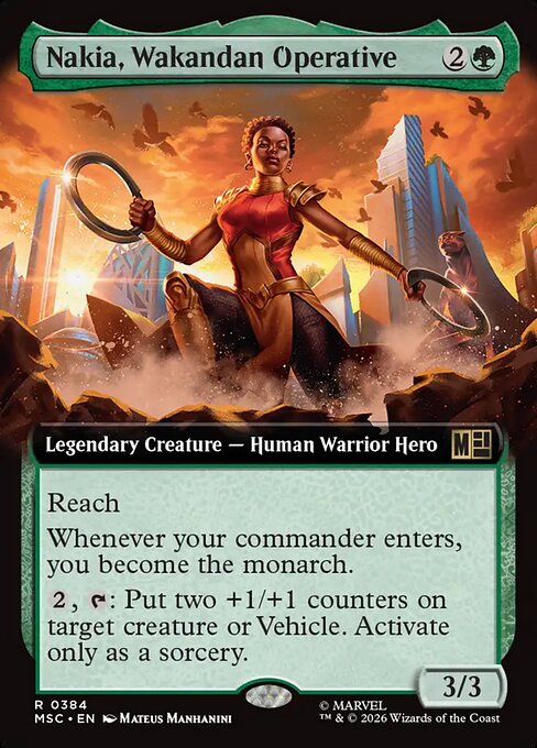Nakia, Wakandan Operative (msc-384)