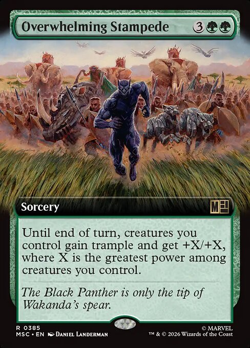 Overwhelming Stampede (msc-385)