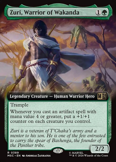 Zuri, Warrior of Wakanda (msc-389)