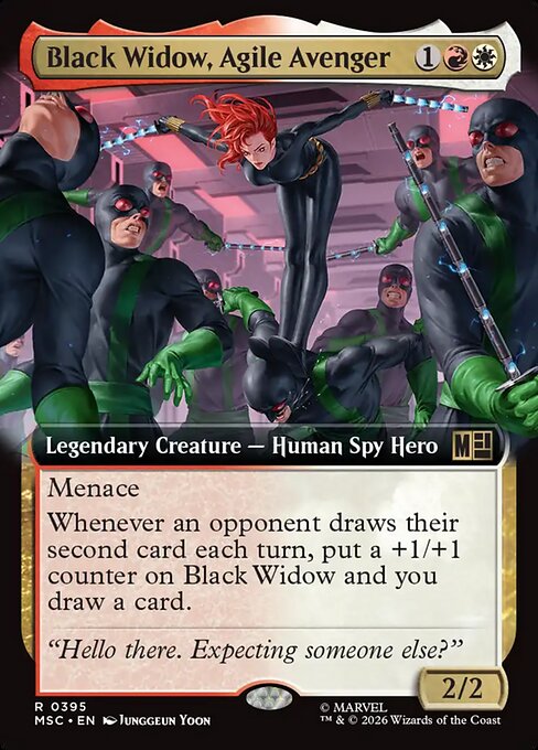 Black Widow, Agile Avenger (msc-395)