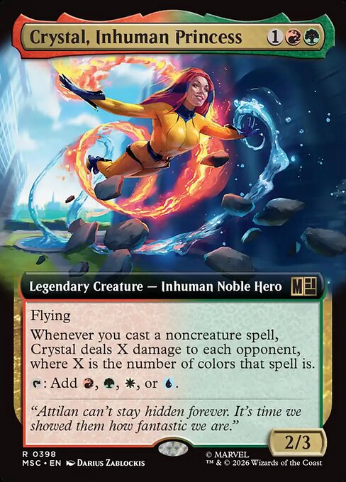 Crystal, Inhuman Princess (msc-398)