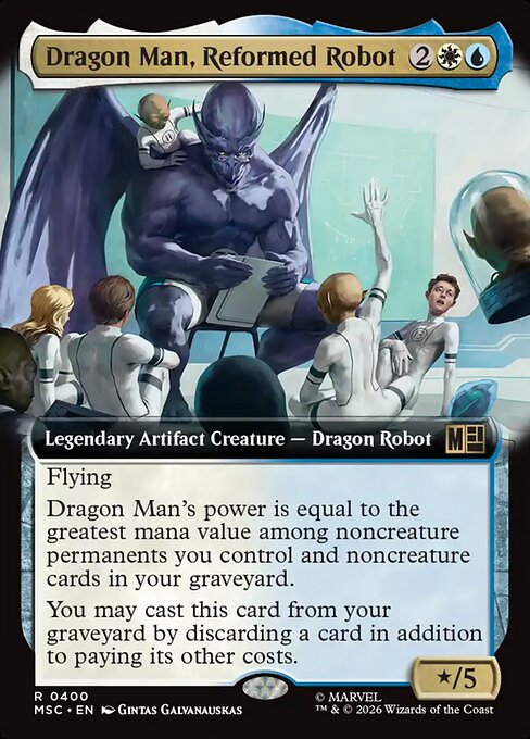 Dragon Man, Reformed Robot (msc-400)