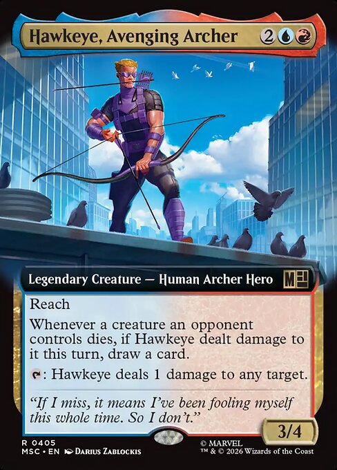 Hawkeye, Avenging Archer (msc-405)