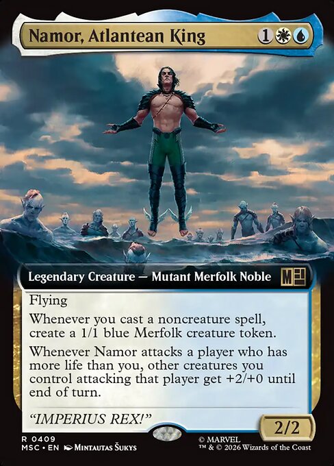 Namor, Atlantean King (msc-409)