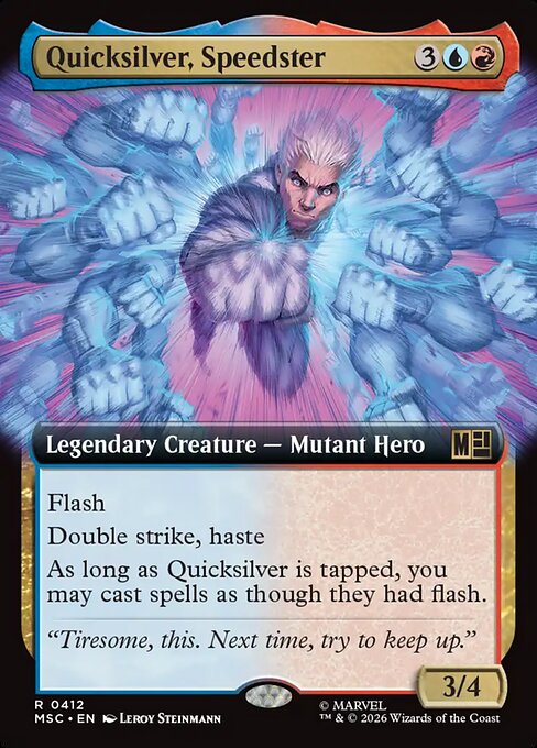 Quicksilver, Speedster (msc-412)