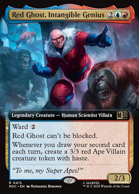 Red Ghost, Intangible Genius (msc-413)