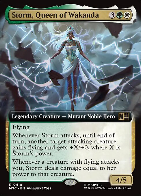 Storm, Queen of Wakanda (msc-418)