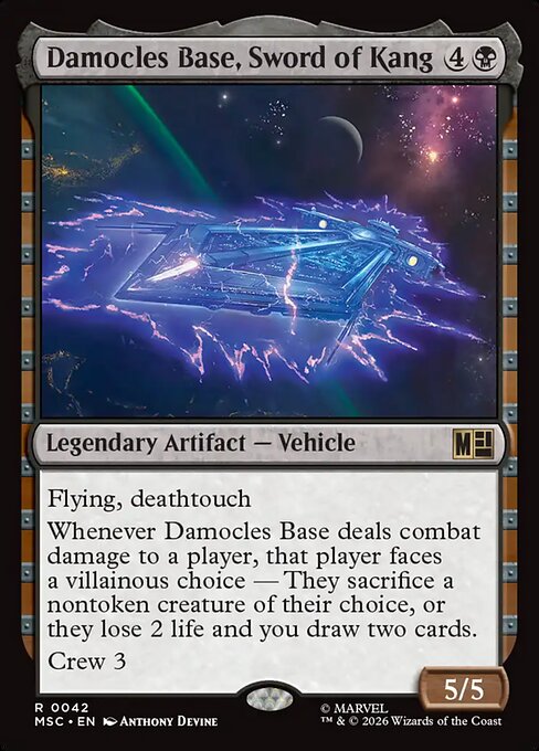Damocles Base, Sword of Kang (msc-42)