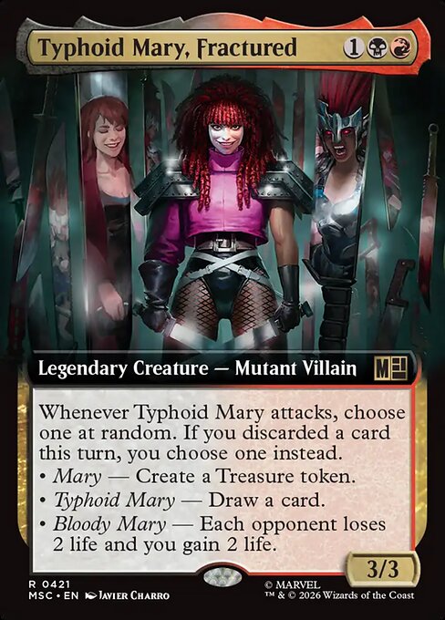 Typhoid Mary, Fractured (msc-421)