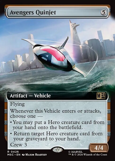 Avengers Quinjet (msc-426)