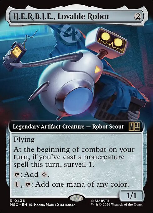 H.E.R.B.I.E., Lovable Robot (msc-436)