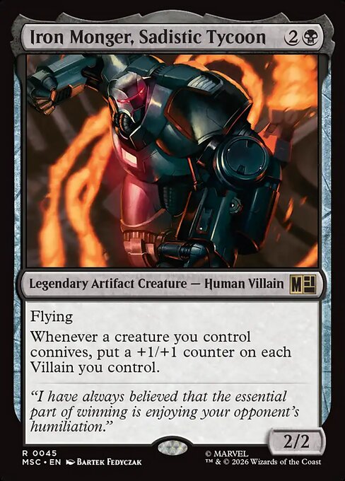 Iron Monger, Sadistic Tycoon (msc-45)