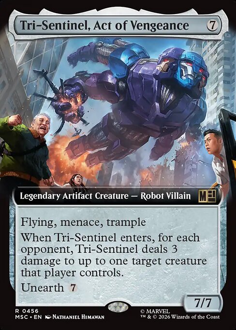 Tri-Sentinel, Act of Vengeance (msc-456)