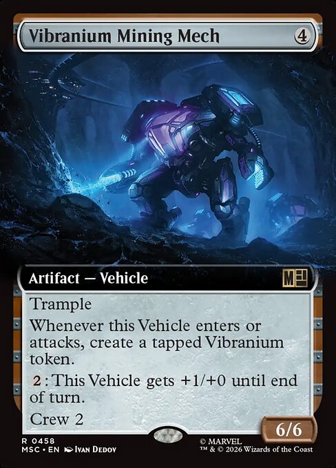 Vibranium Mining Mech (msc-458)