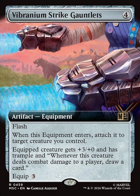 Vibranium Strike Gauntlets (msc-459)