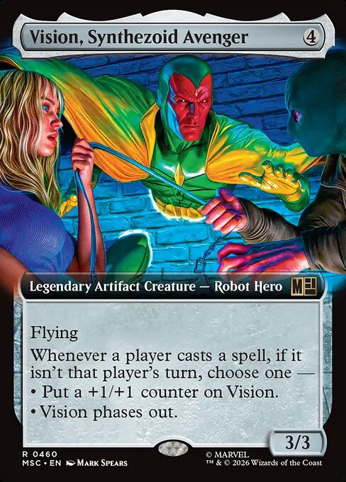 Vision, Synthezoid Avenger (msc-460)