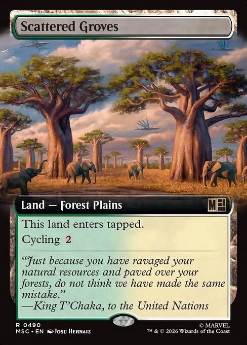 Scattered Groves (msc-490)