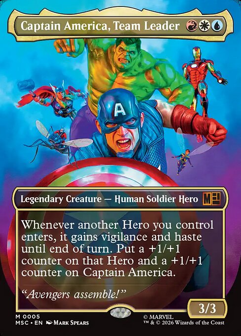 Captain America, Team Leader (msc-5)