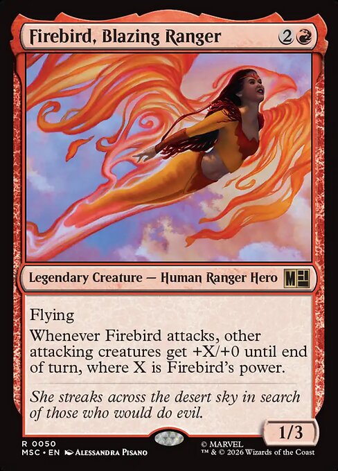 Firebird, Blazing Ranger (msc-50)