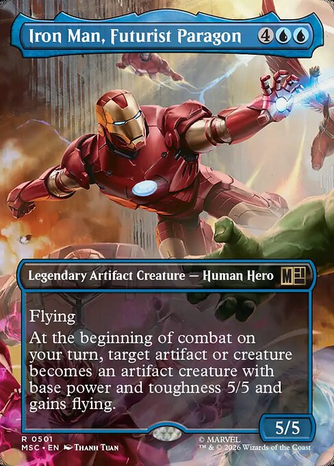Iron Man, Futurist Paragon (msc-501)
