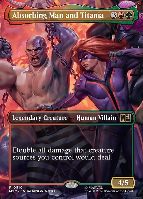 Absorbing Man and Titania (msc-510)