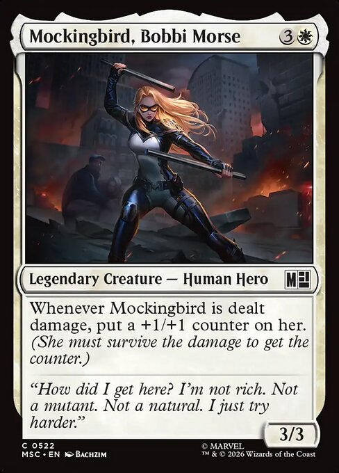 Mockingbird, Bobbi Morse (msc-522)