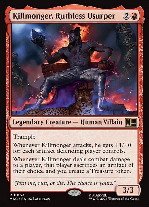 Killmonger, Ruthless Usurper (msc-53)