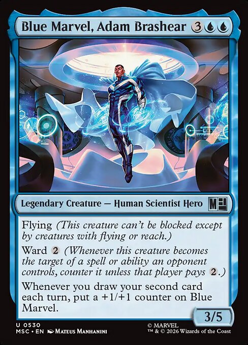 Blue Marvel, Adam Brashear (msc-530)