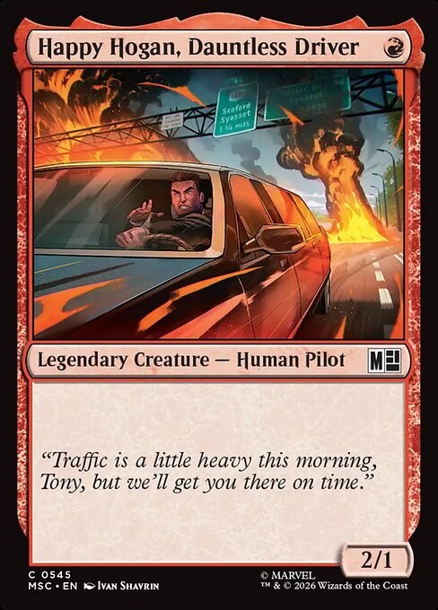 Happy Hogan, Dauntless Driver (msc-545)