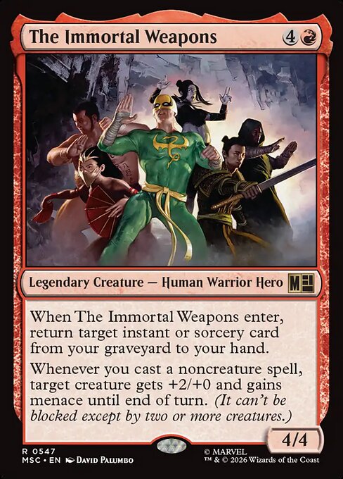 The Immortal Weapons (msc-547)