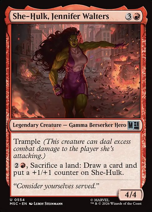 She-Hulk, Jennifer Walters (msc-554)