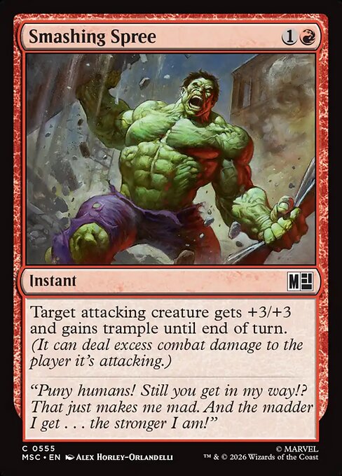 Smashing Spree (msc-555)