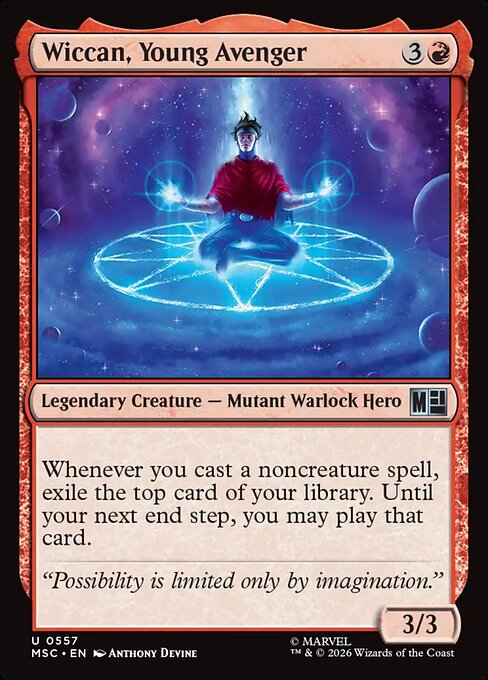 Wiccan, Young Avenger (msc-557)
