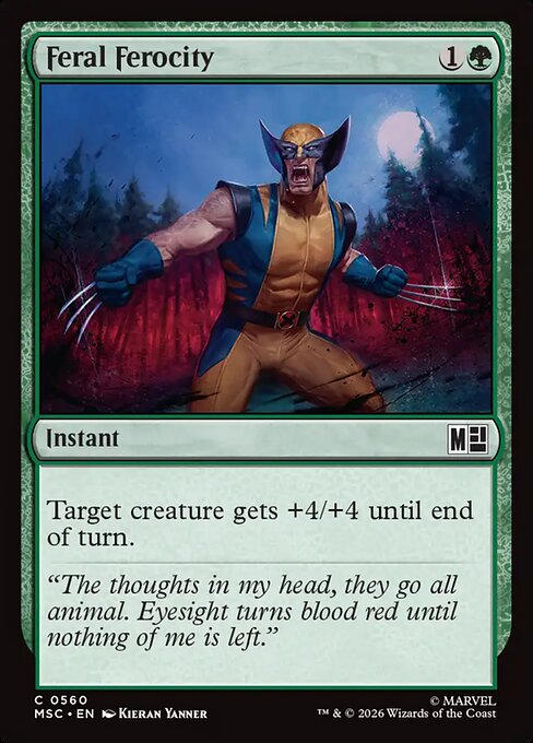 Feral Ferocity (msc-560)