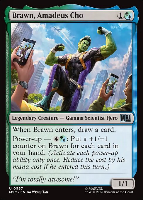 Brawn, Amadeus Cho (msc-567)