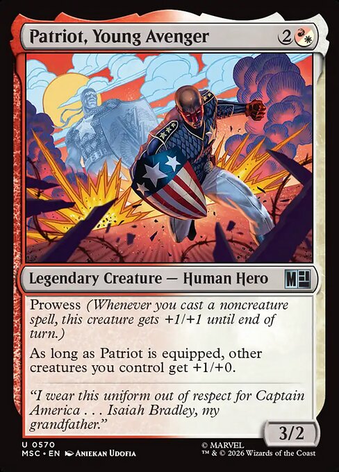 Patriot, Young Avenger (msc-570)