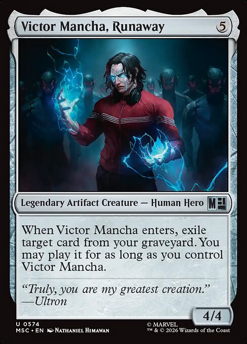 Victor Mancha, Runaway (msc-574)