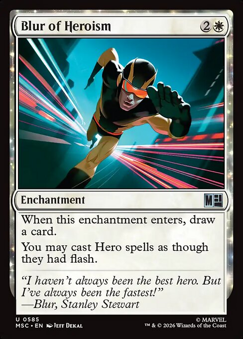 Blur of Heroism (msc-585)
